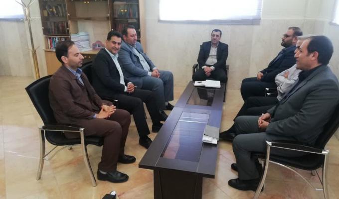 دیدار مدیرعامل شرکت آب وفاضلاب با دادستان مرکز استان